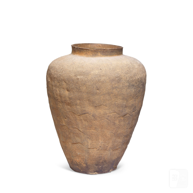 新石器時代及東周 彩繪陶罐及大陶罐 | A PAINTED POTTERY JAR AND A STONEWARE JAR - 图4